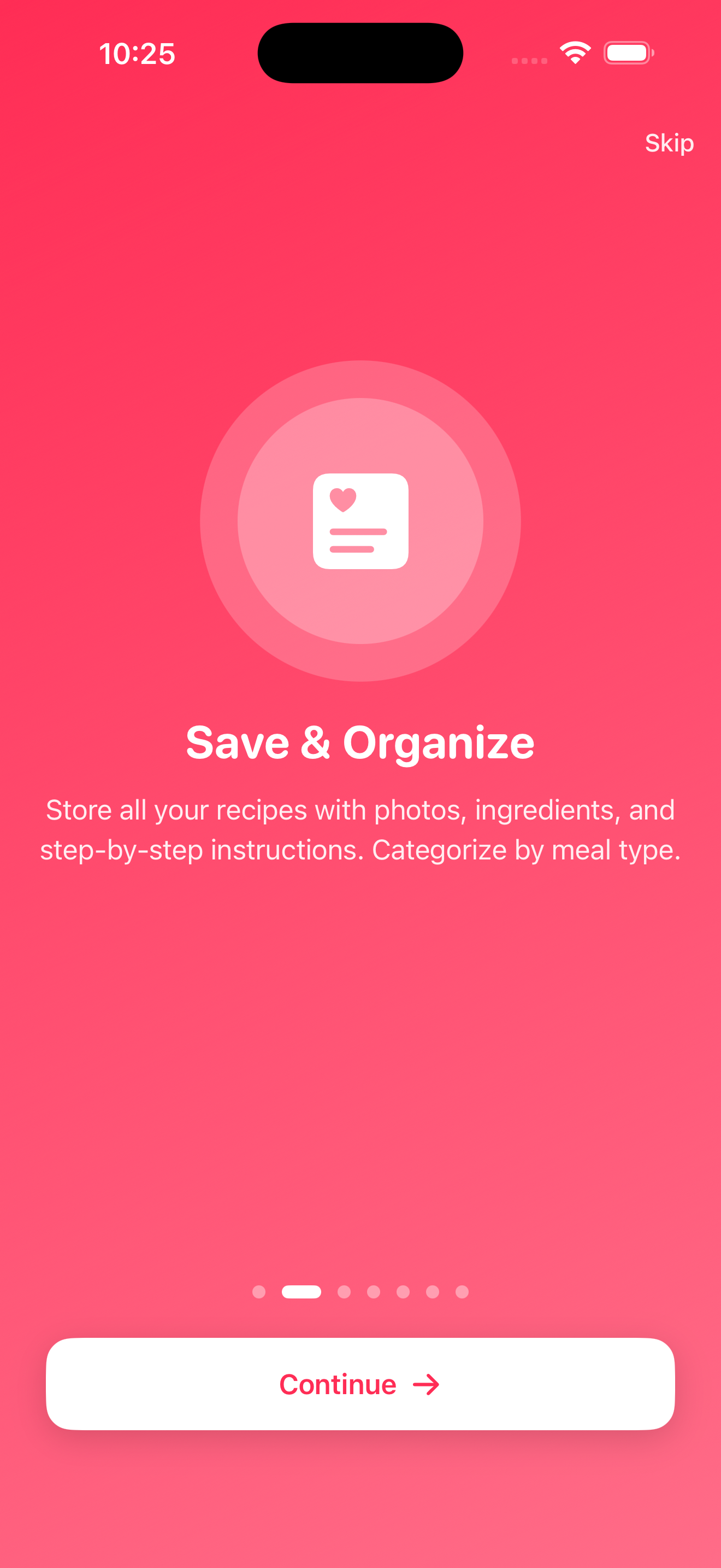 RecipeBox Pro Screenshot